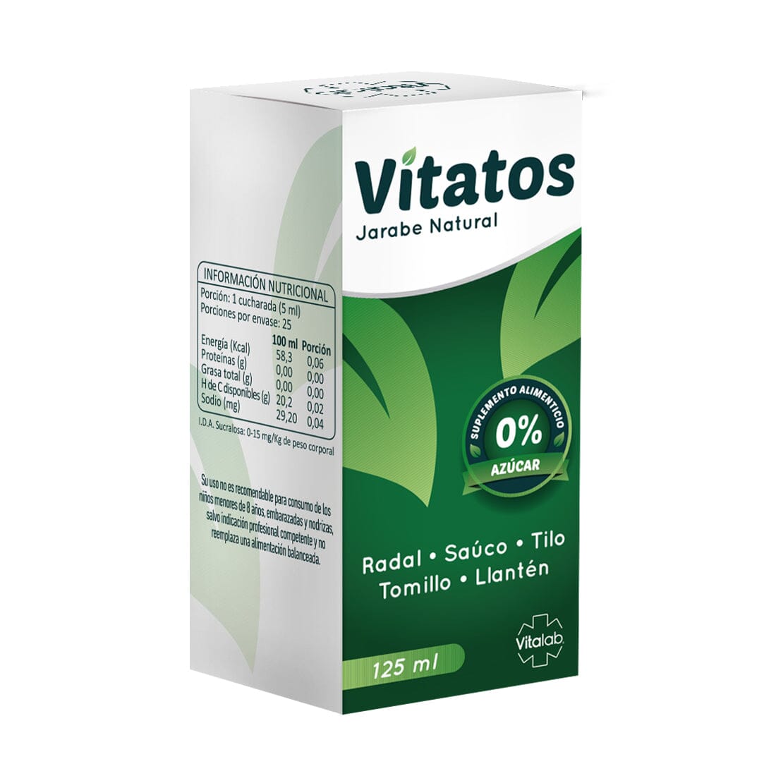 Vitatos Jarabe x 125 mL Vitalab